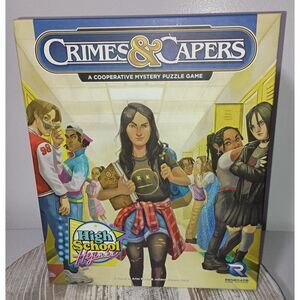 RENEGADE GAME STUDIOS: Crimes & Crapers - Puzzle Game = Highschool  (Complete)